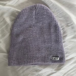 Neff brand pastel violet beanie